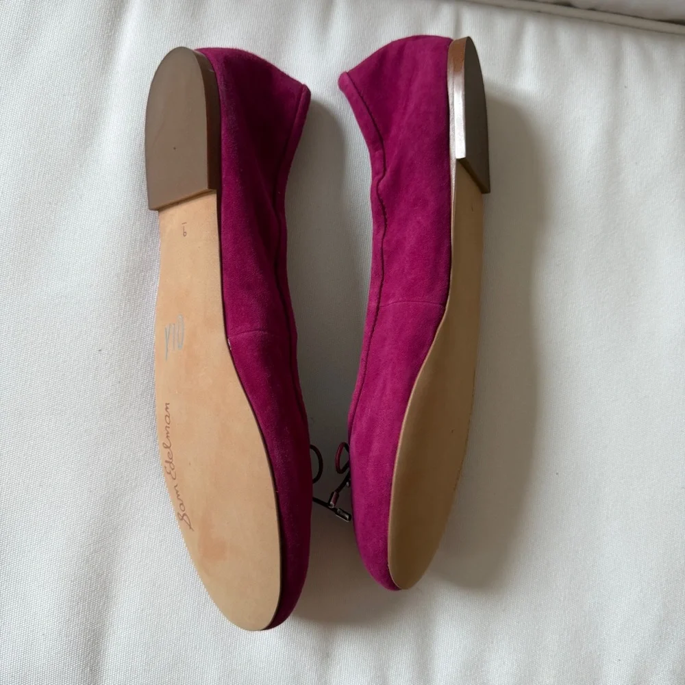 Sam Edelman raspberry colored Felicia ballet flat size 9. NEW - Picture 5 of 7